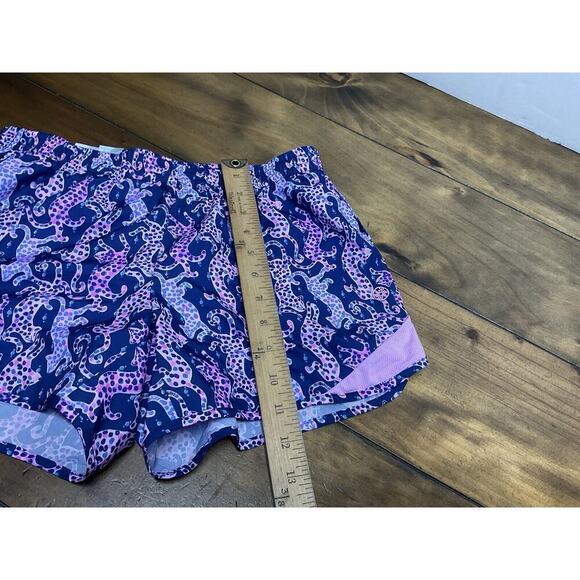 Lilly Pulitzer Ocean Trail Short Oyster Bay Navy On the Catwalk XS - Picture 8 of 10